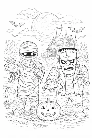 Mumie a Frankensteinovo monstrum