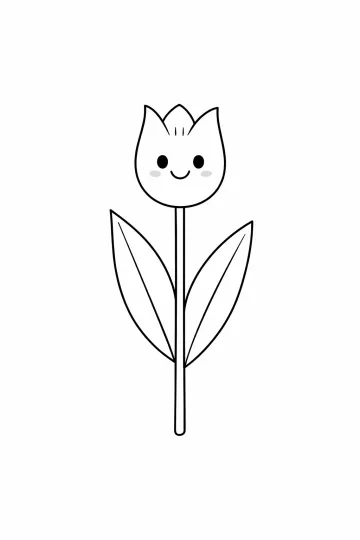 Usměvavý tulipán